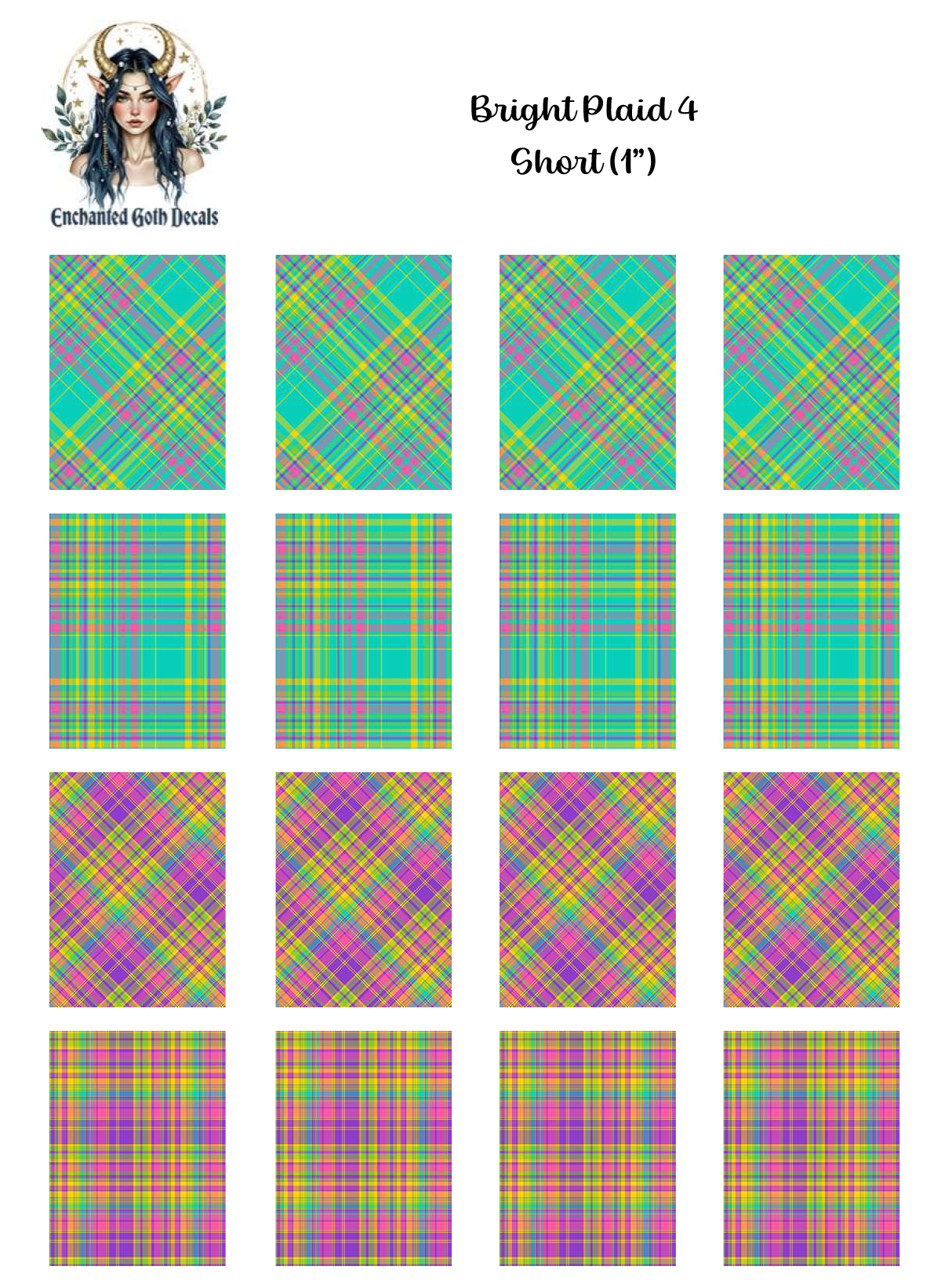 Bright Plaid 4
