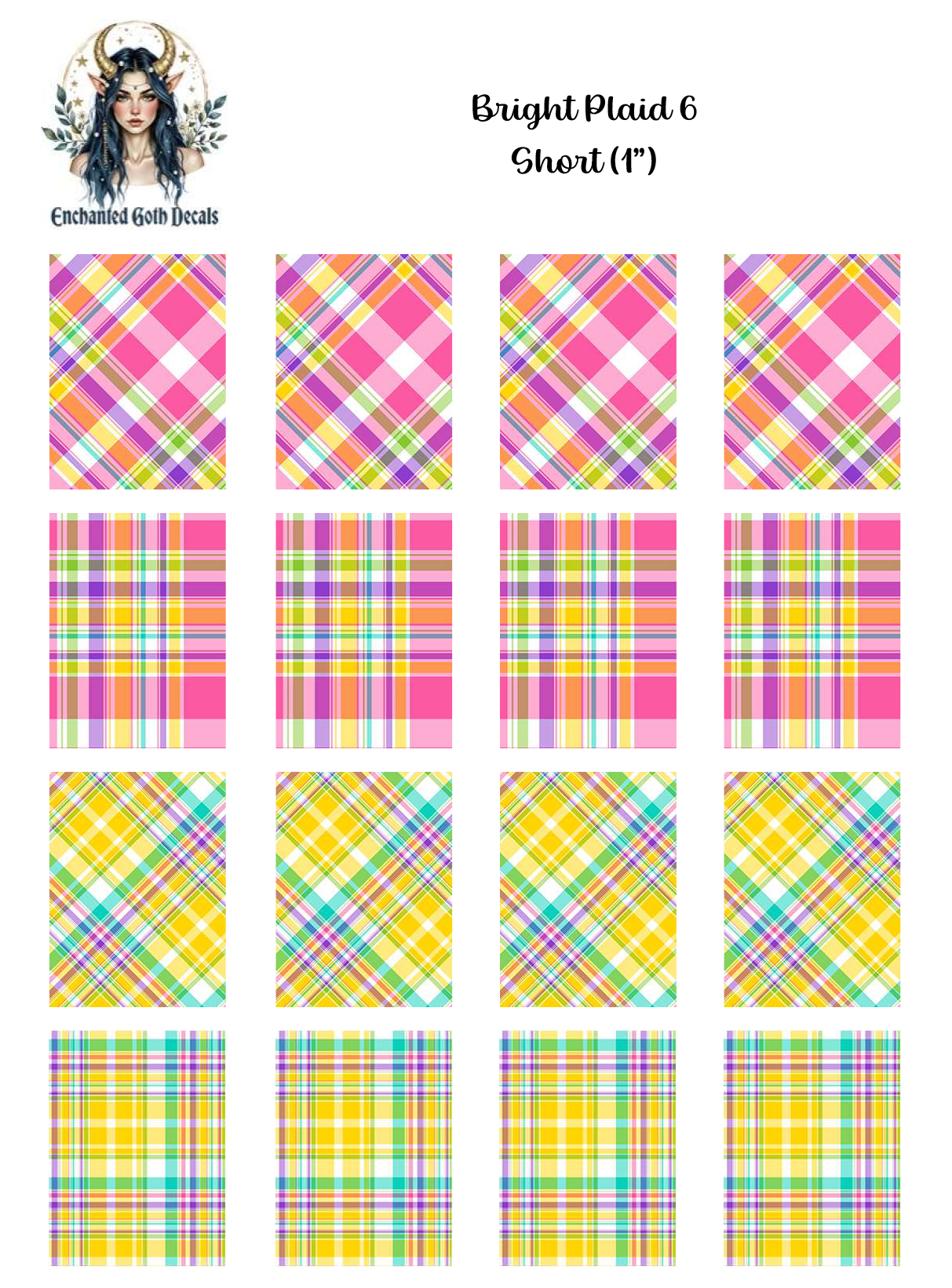 Bright Plaid 6