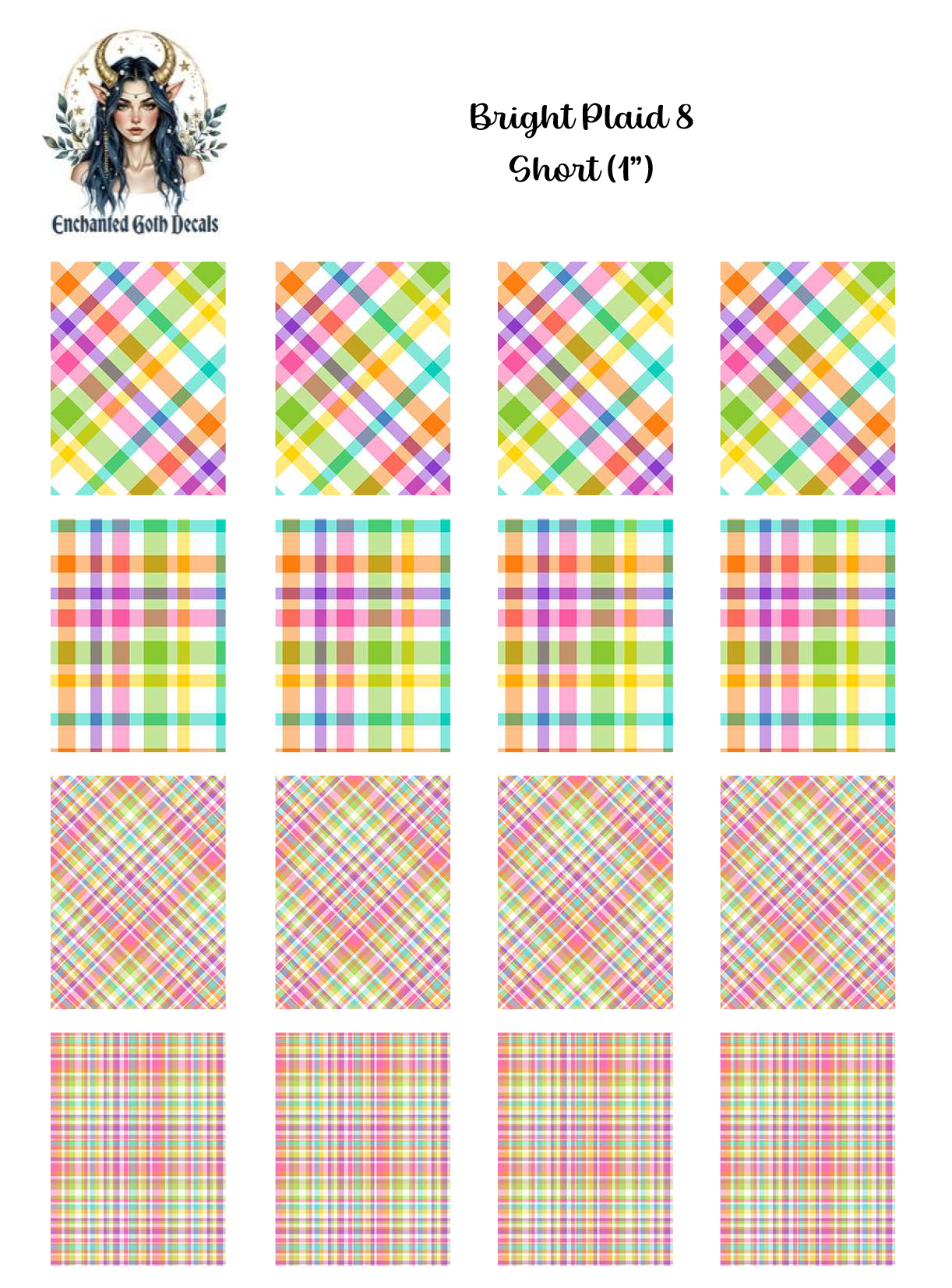 Bright Plaid 8
