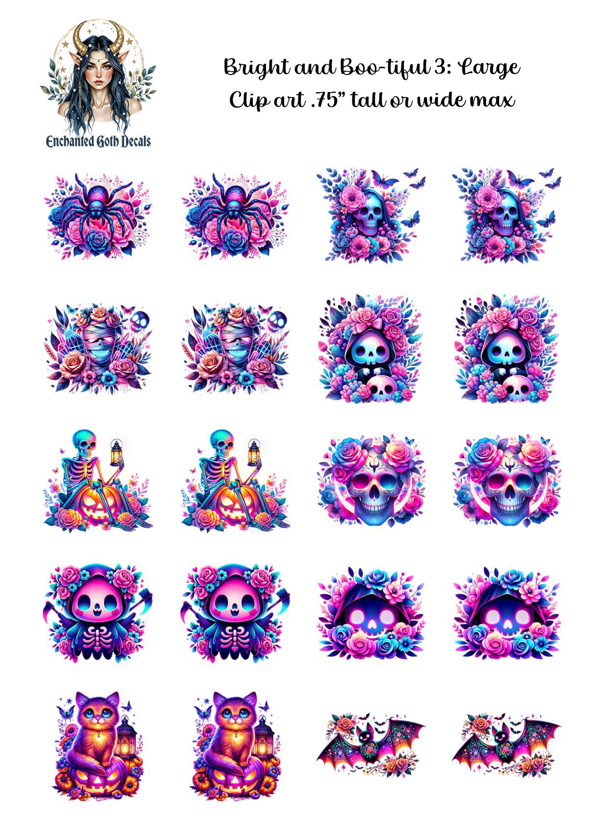 Bright and Boo-tiful 3 - Clipart