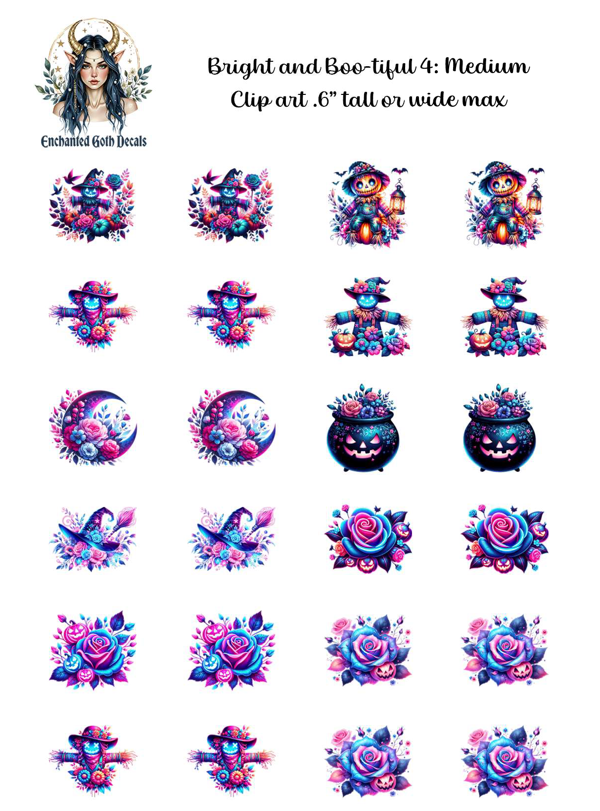 Bright and Boo-tiful 4 - Clipart