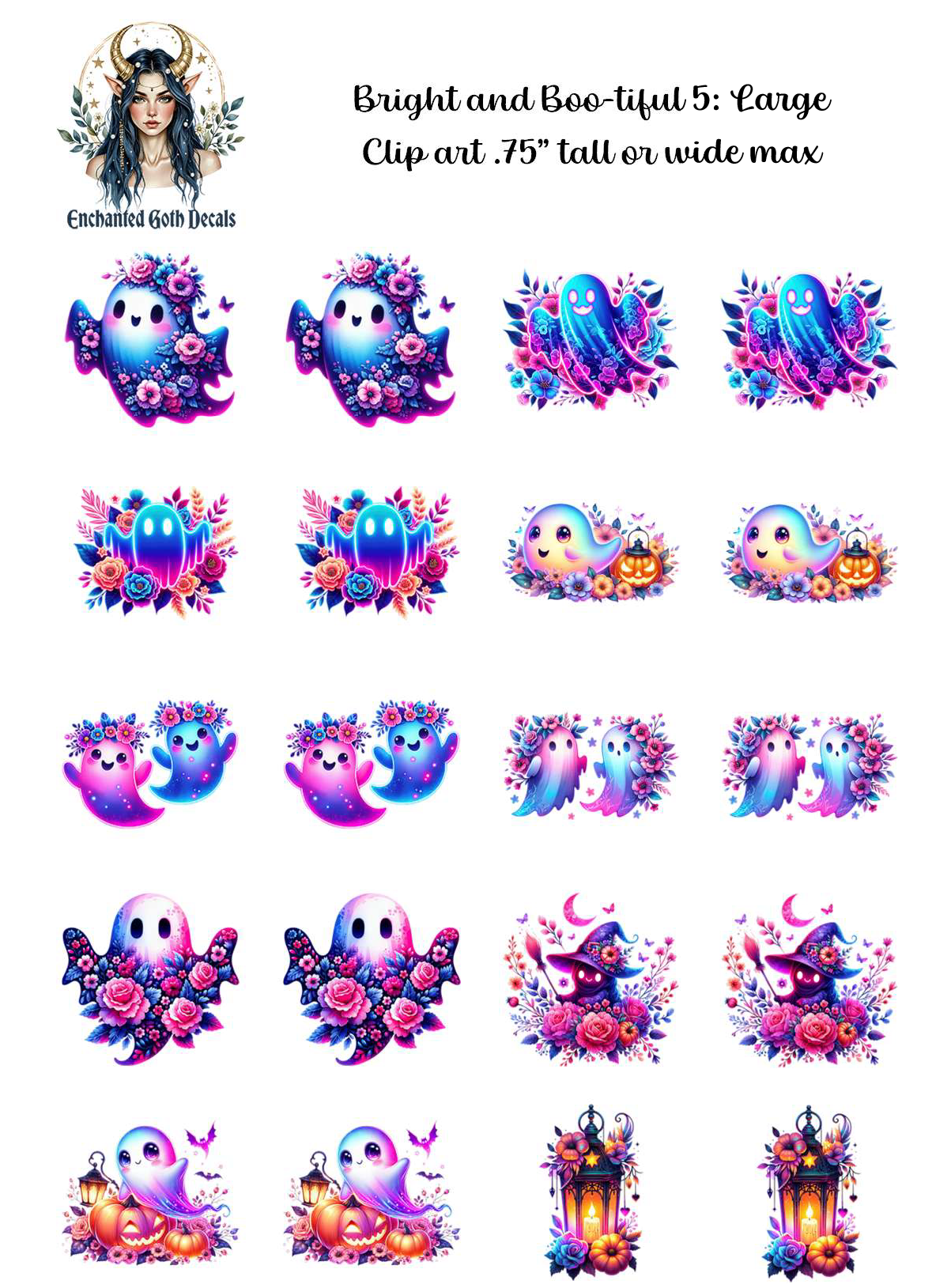 Bright and Boo-tiful 5 - Clipart