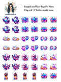 Bright and Boo-tiful 5 - Clipart Mini
