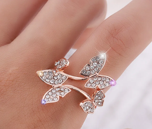 Butterflies Ring