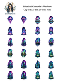 Celestial Currents 1 - Clipart
