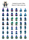 Celestial Currents 2 - Clipart Mini