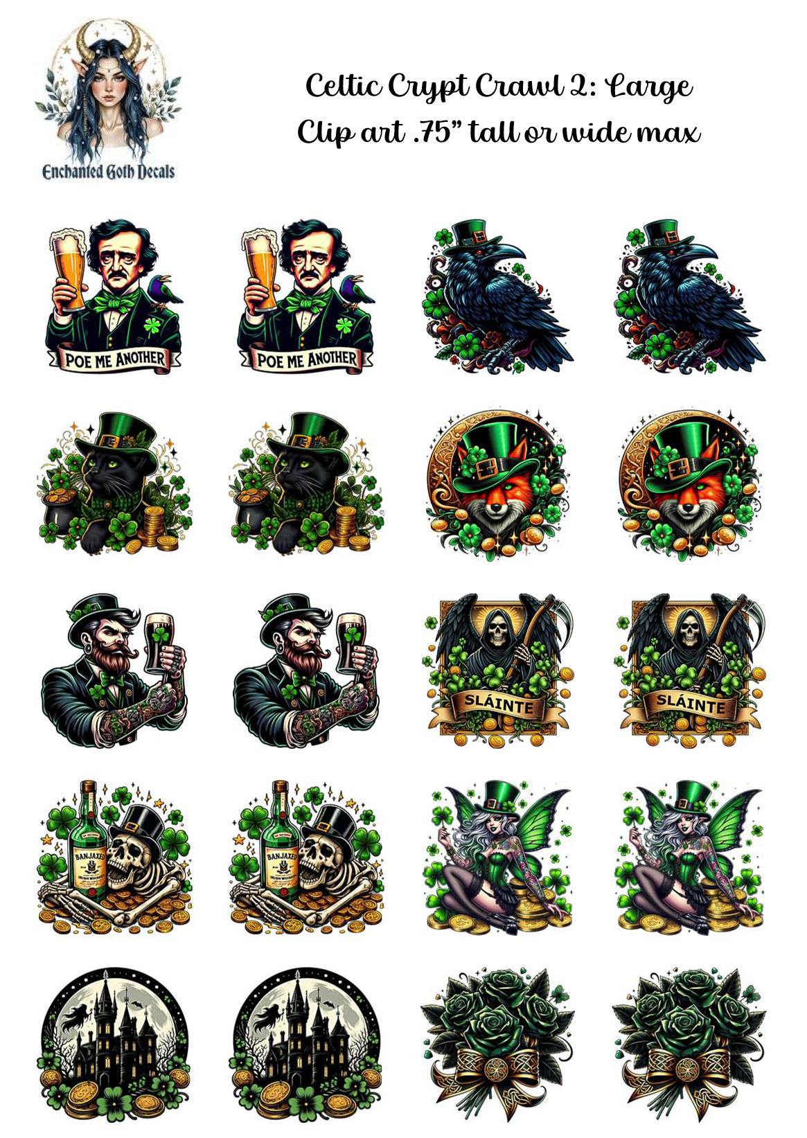 Celtic Crypt Crawl 2 - Clipart