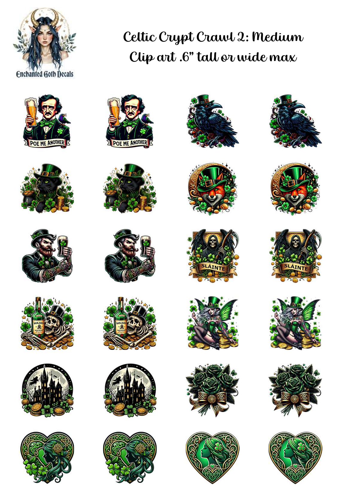 Celtic Crypt Crawl 2 - Clipart