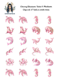 Cherry Blossom Tides 1 - Clipart