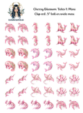 Cherry Blossom Tides 1 - Clipart Mini