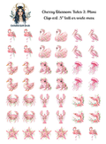 Cherry Blossom Tides 2 - Clipart Mini