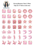 Cherry Blossom Tides 3 - Clipart Mini