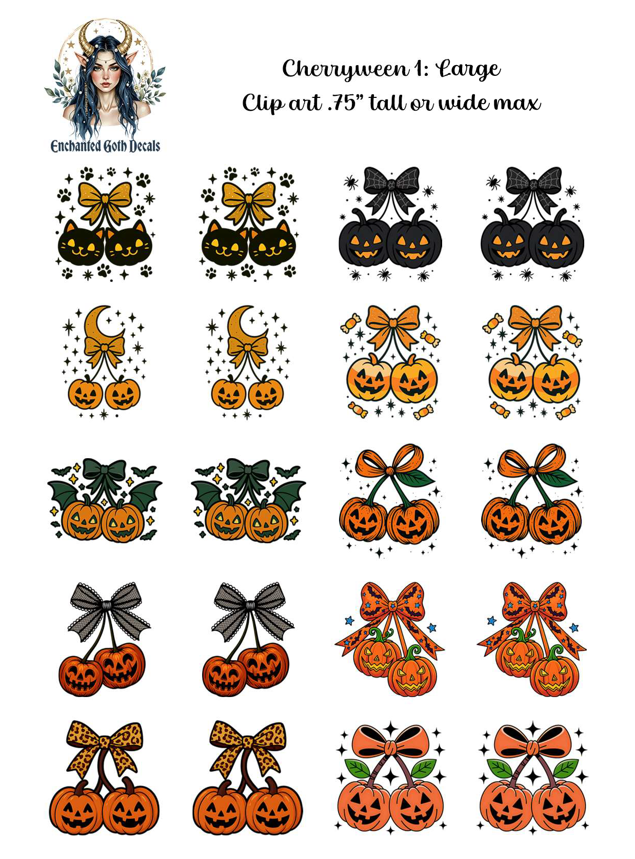 Cherryween 1 - Clipart