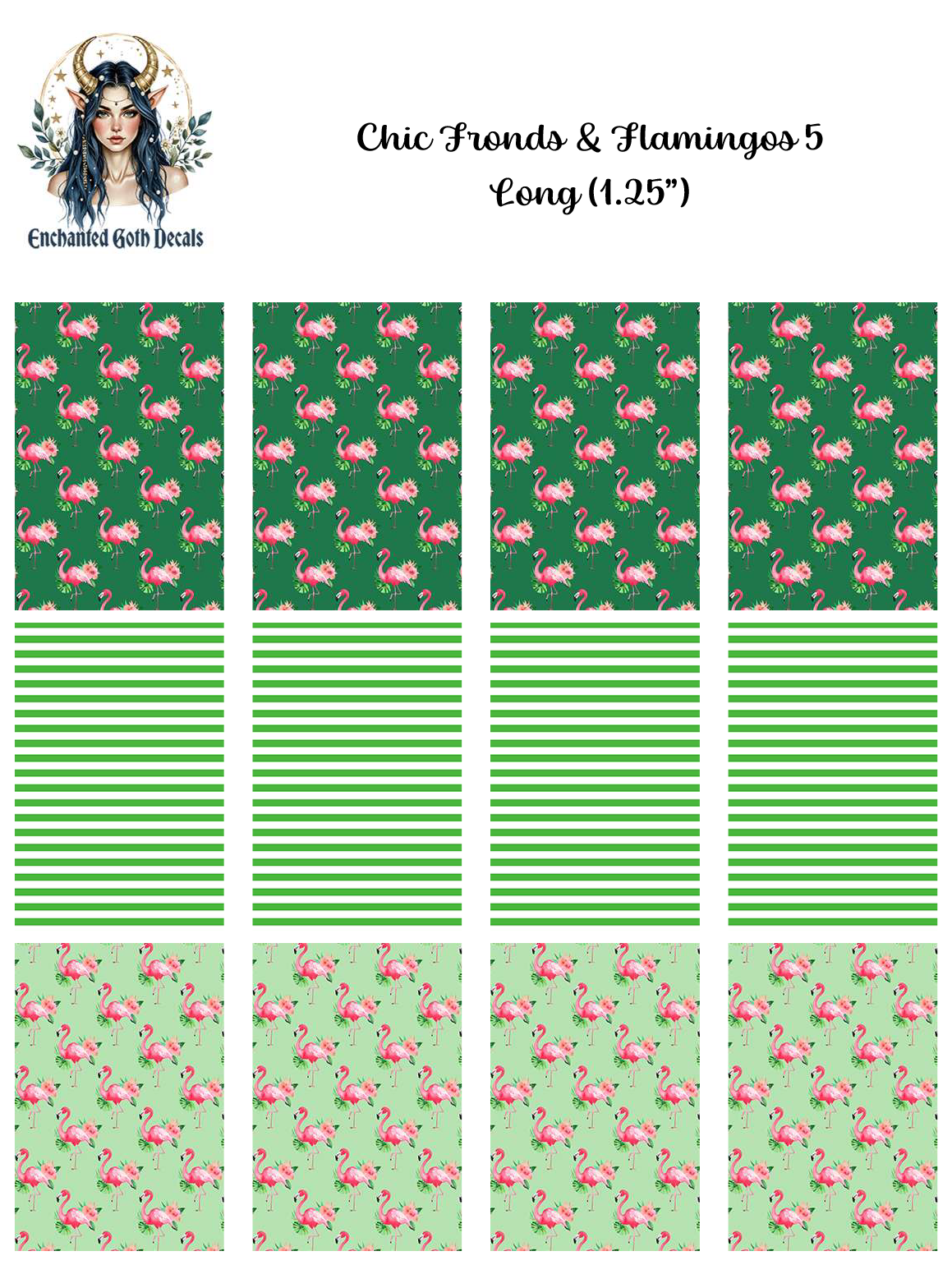 Chic Fronds and Flamingos 5