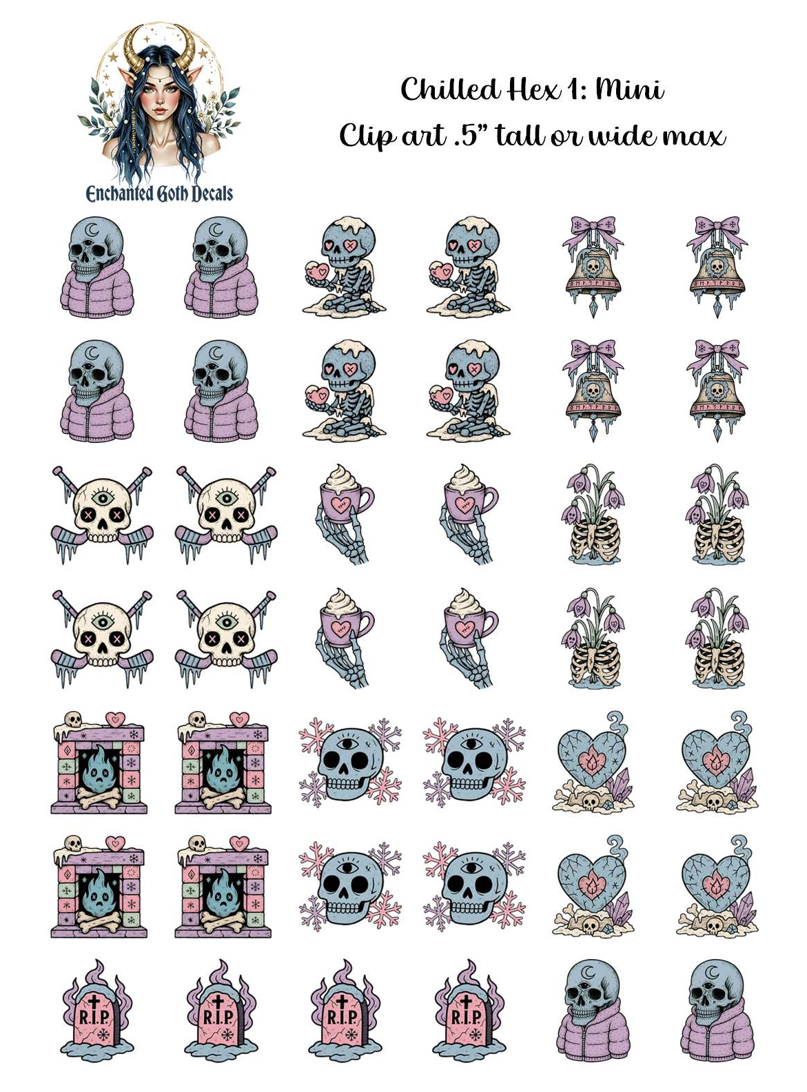 Chilled Hex 1 - Clipart Mini