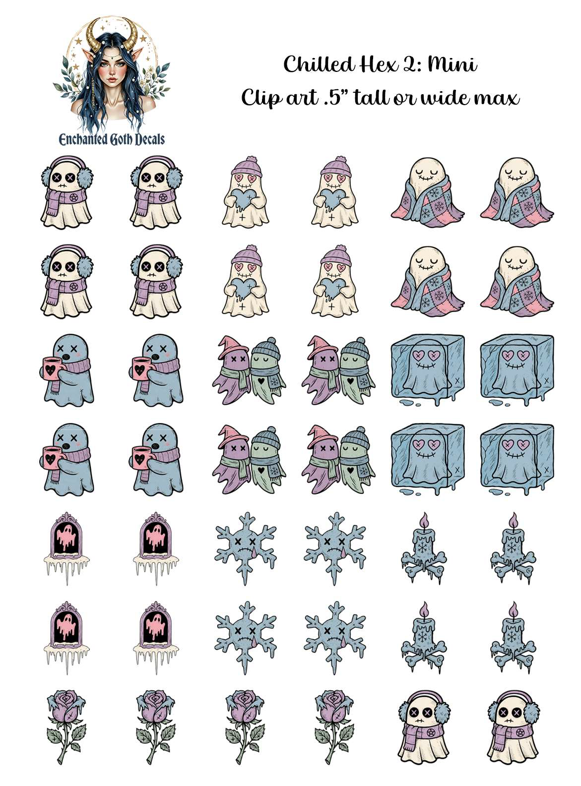 Chilled Hex 2 - Clipart Mini