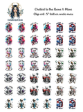 Chilled to the Bone 1 - Clipart Mini