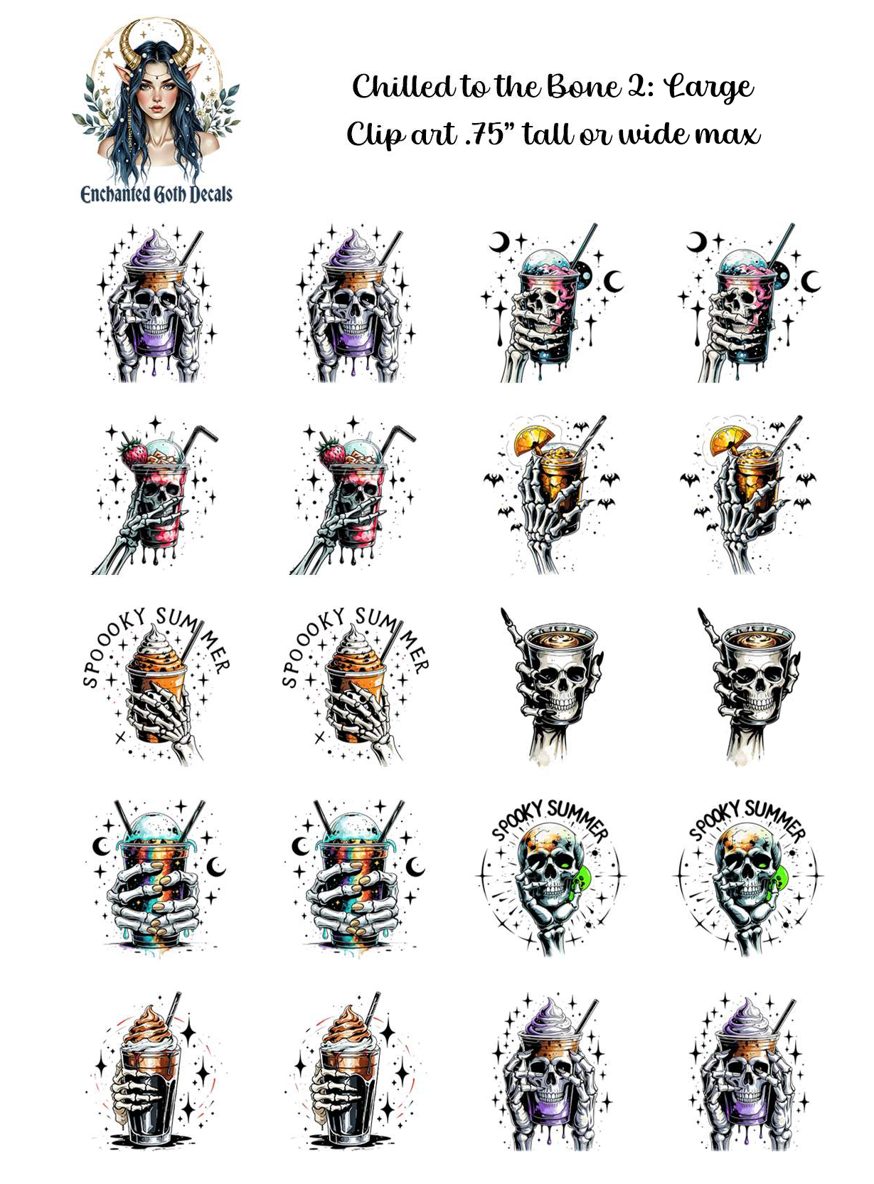 Chilled to the Bone 2 - Clipart