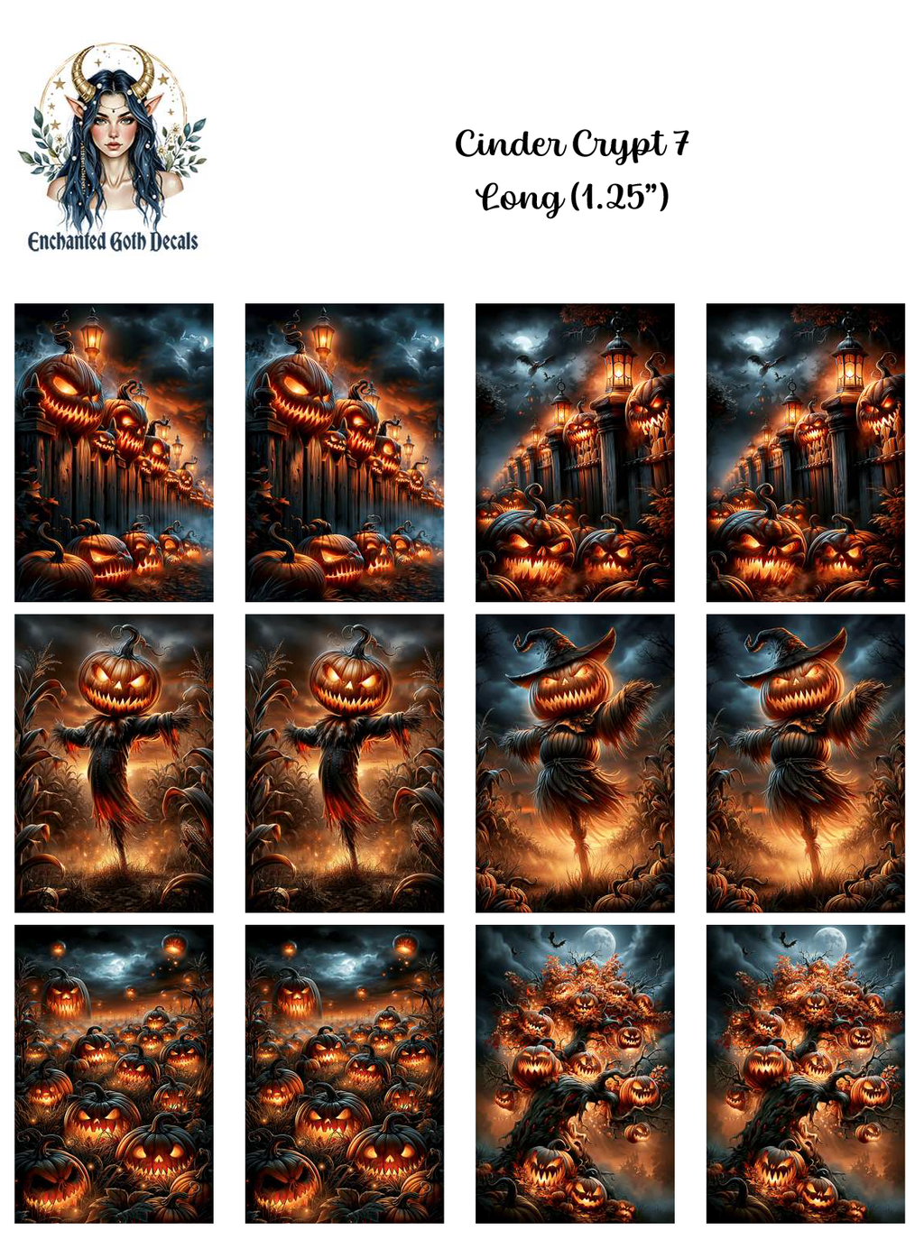 Crypt Kit Halloween Box - Decals Only Mixed Bundle