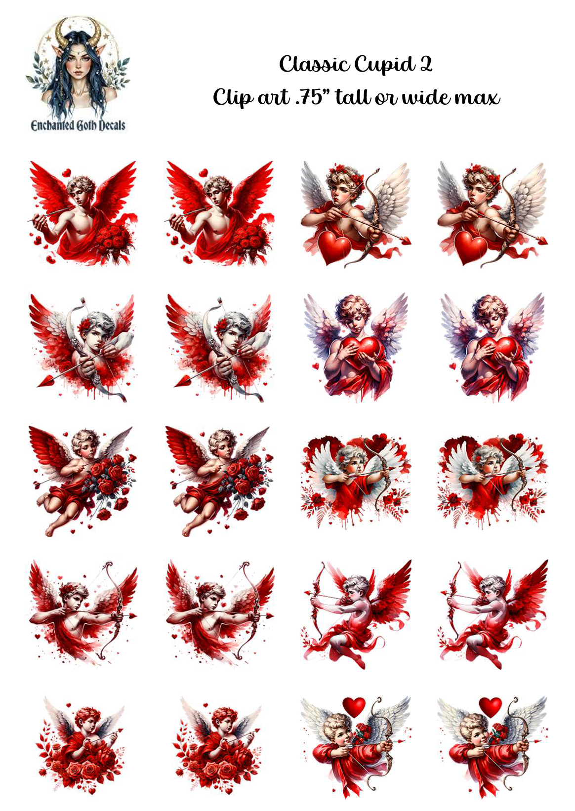 Classic Cupid 2 - Clipart