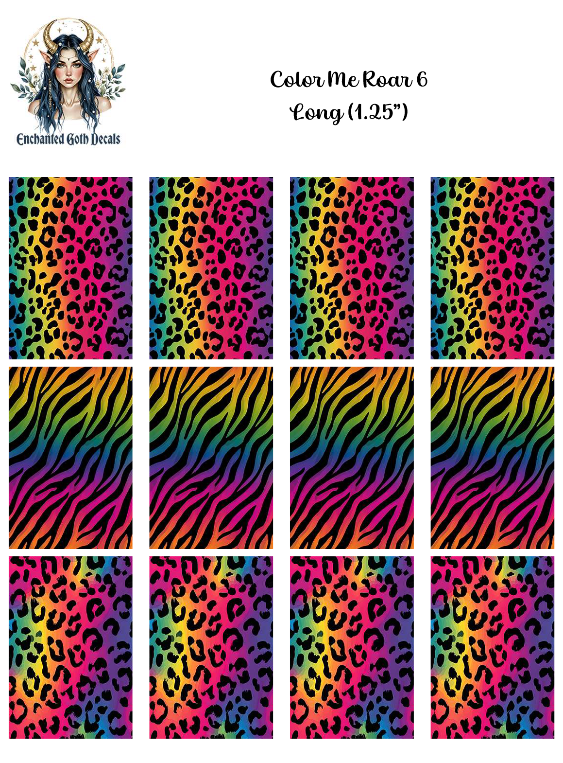 Color Me Roar 6 - Long