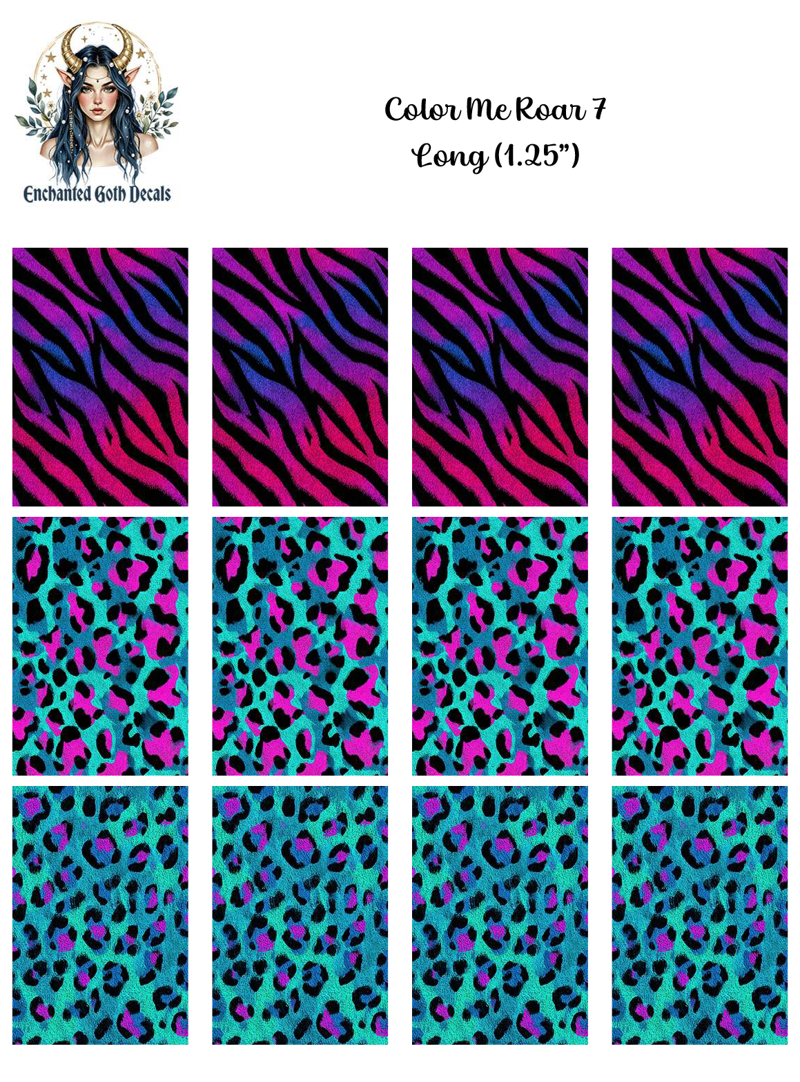Color Me Roar 7 - Long
