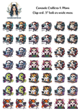 Console Critters 1 - Clipart Mini