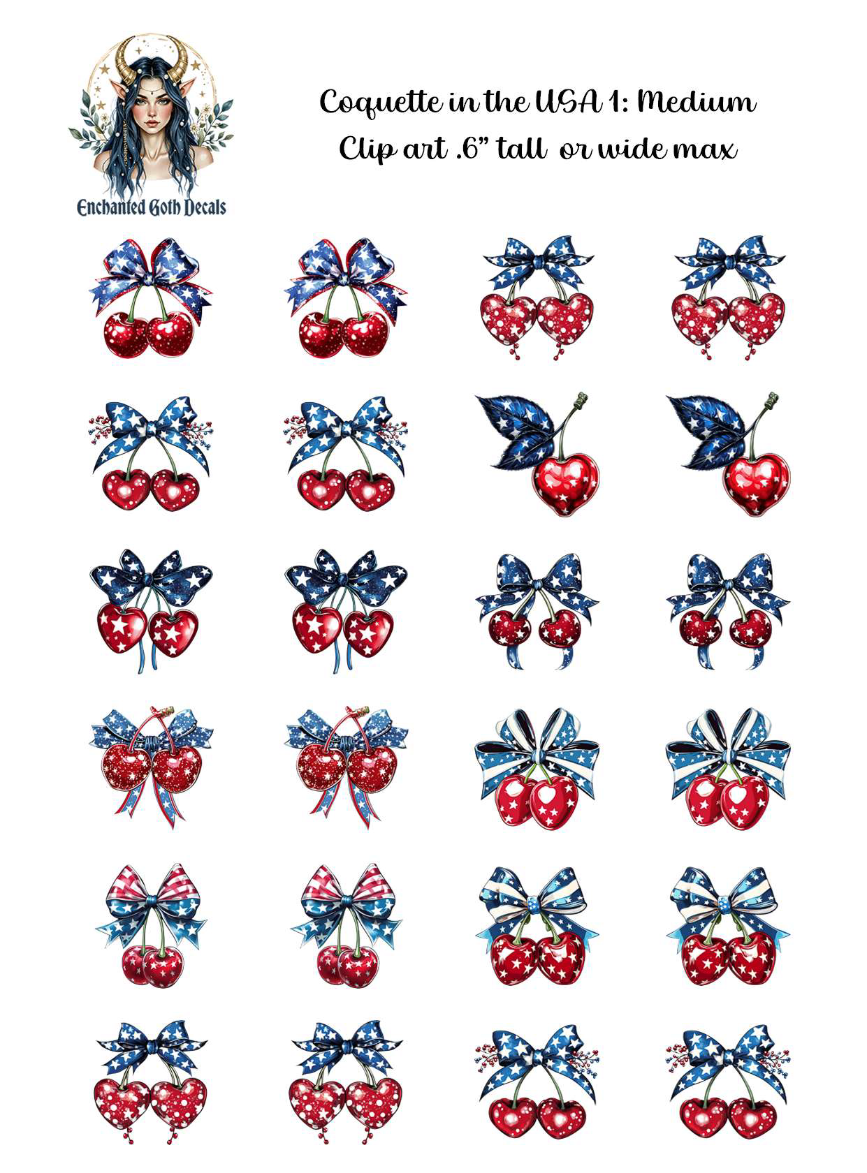 Coquette in the USA 1 - Clipart
