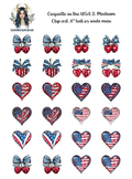 Coquette in the USA 2 - Clipart