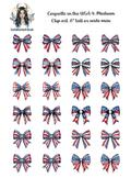 Coquette in the USA 4 - Clipart