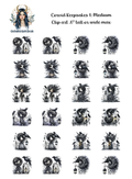 Corvid Keepsakes 1 - Clipart