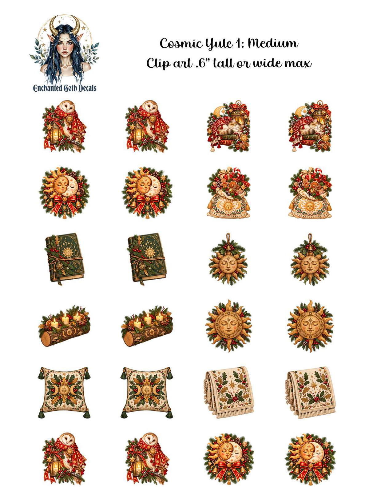 Cosmic Yule 1 - Clipart