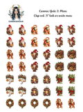 Cosmic Yule 2 - Clipart Mini