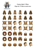 Cosmic Yule 7 - Clipart Mini