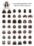 Court of Midnight Petals 1 - Clipart Mini