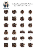 Court of Midnight Petals 5 - Clipart