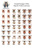 Cowgirl Swagger 1 - Clipart Mini