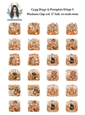 Cozy Days & Pumpkin Ways 1 - Clipart