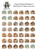 Cozy Farmhouse Pumpkins 1 - Clipart Mini