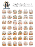 Cozy Farmhouse Pumpkins 2 - Clipart Mini
