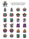 Creep It Real Bright 3 - Clipart
