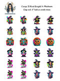 Creep It Real Bright 4 - Clipart