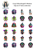 Creep It Real Bright 5 - Clipart