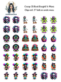 Creep It Real Bright 5 - Clipart Mini