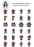 Creep It Real Bright 6 - Clipart