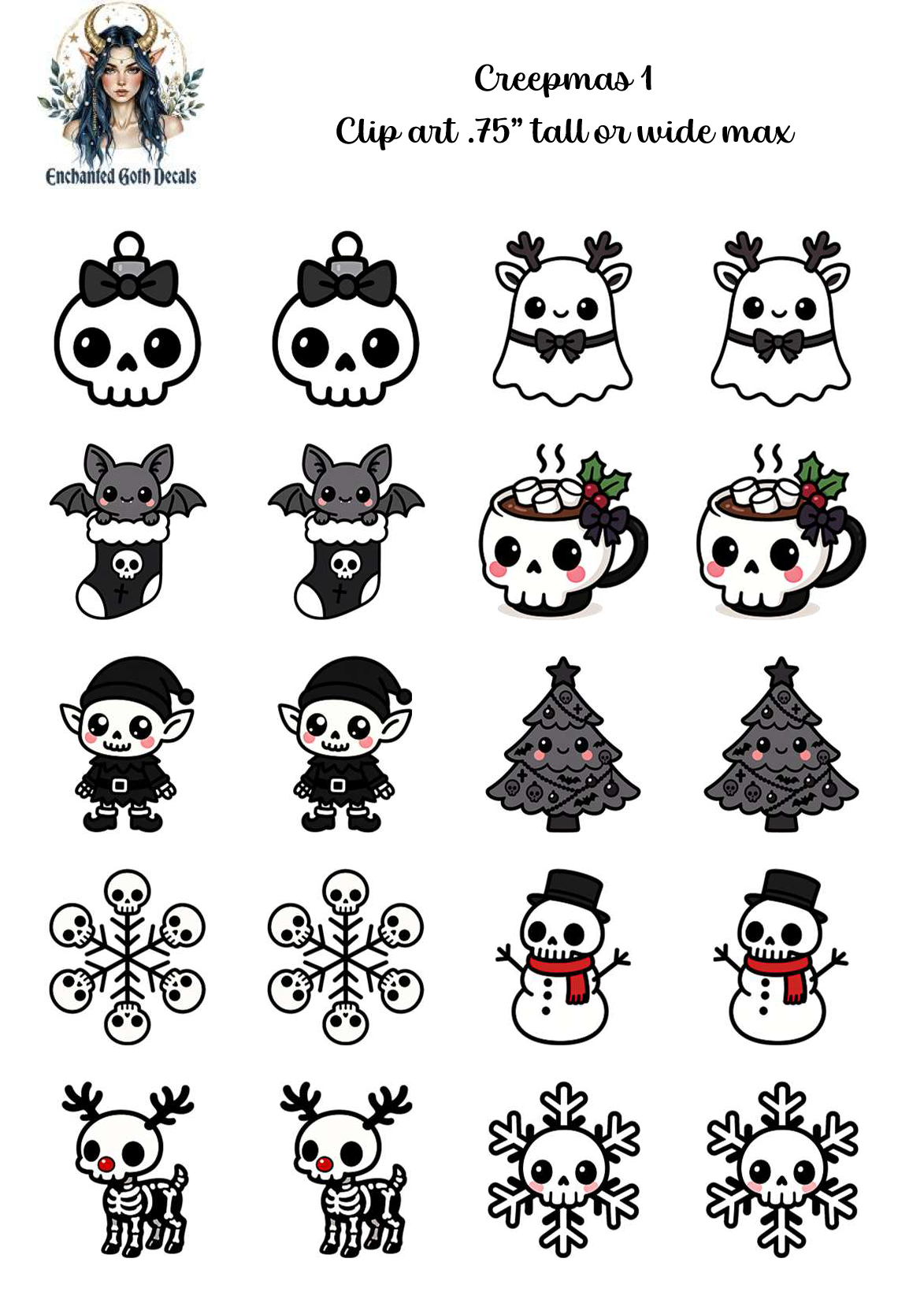 Creepmas 1 - Clipart