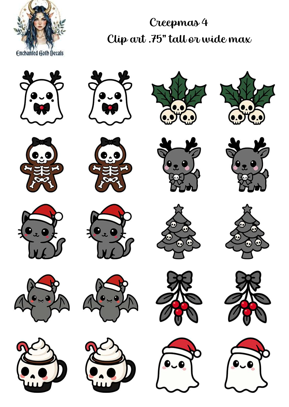 Creepmas 4 - Clipart