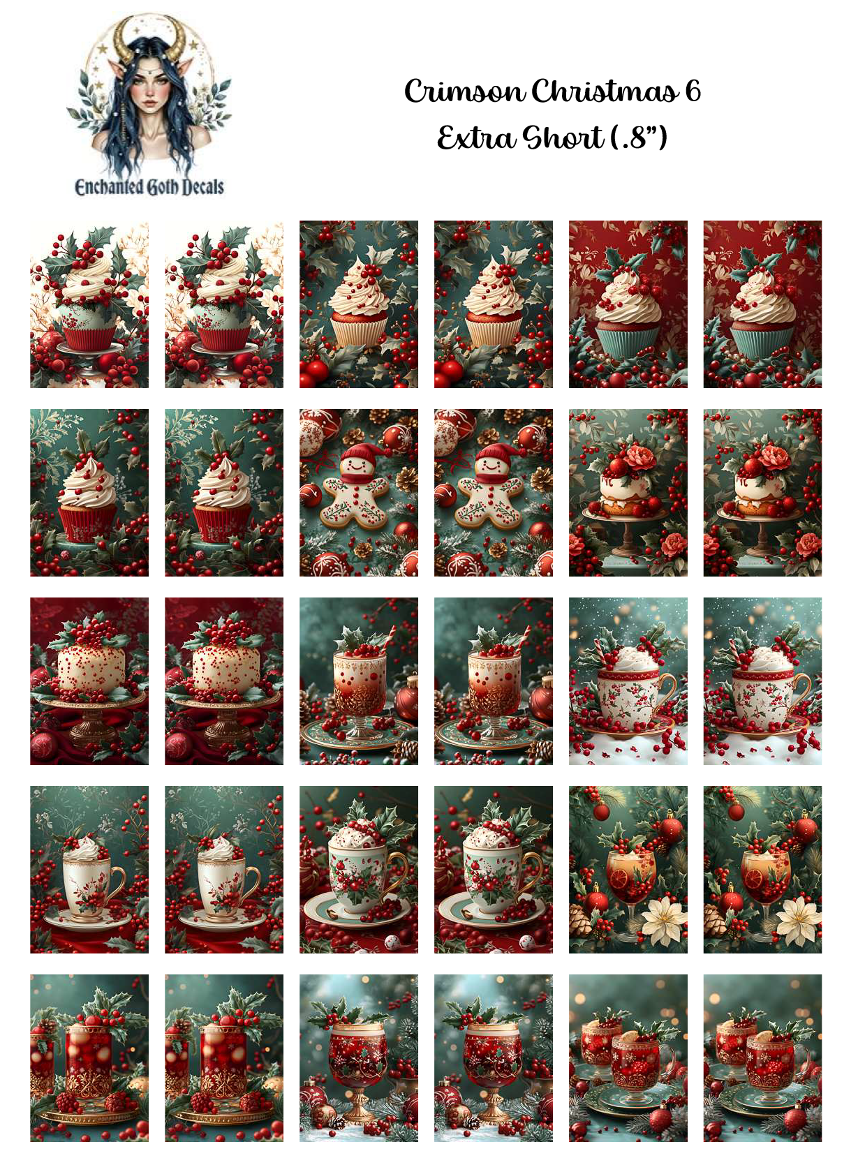 Crimson Christmas 6 - Extra Short