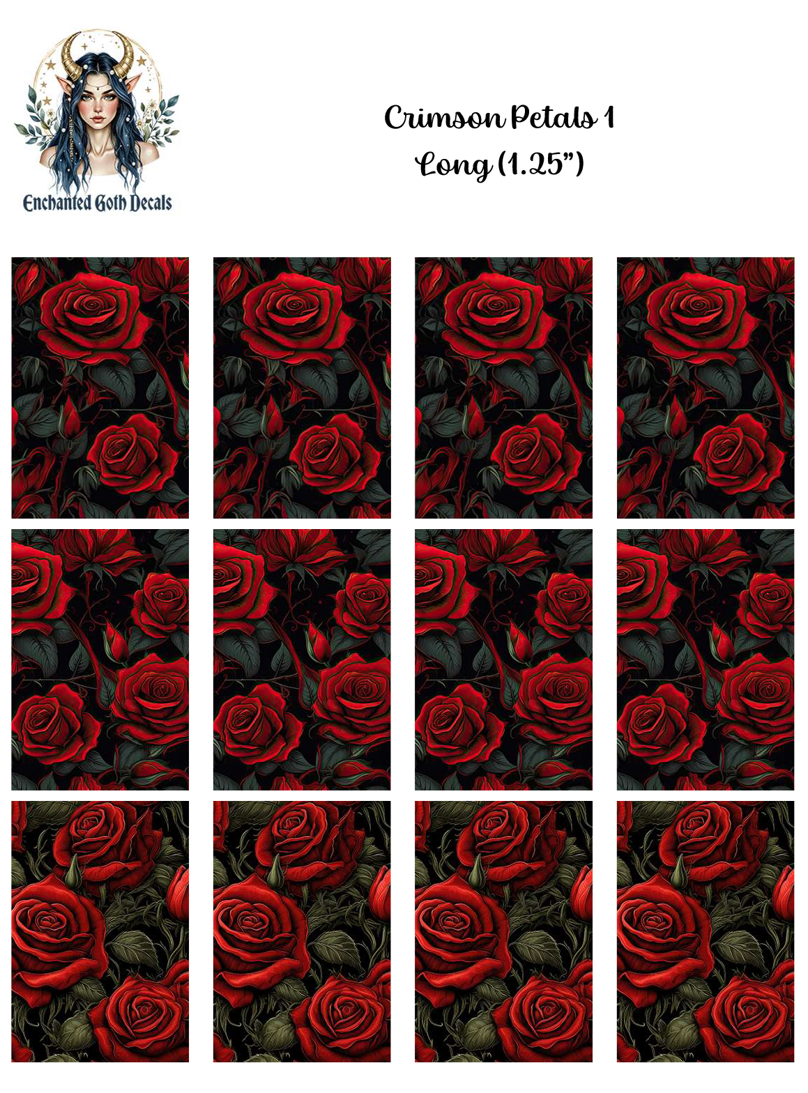 Crimson Petals 1