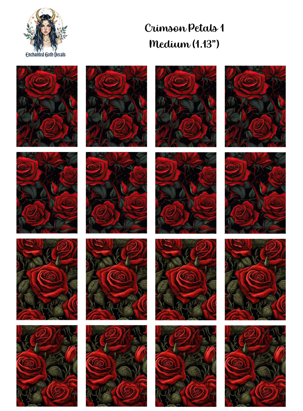Crimson Petals 1